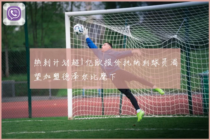热刺计划超1亿欧报价托纳利球员渴望加盟德泽尔比麾下